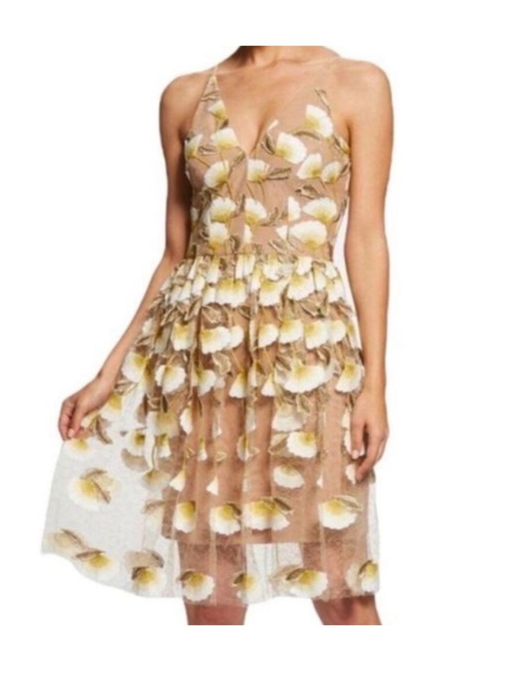 New Dress The Population Dress Sz M